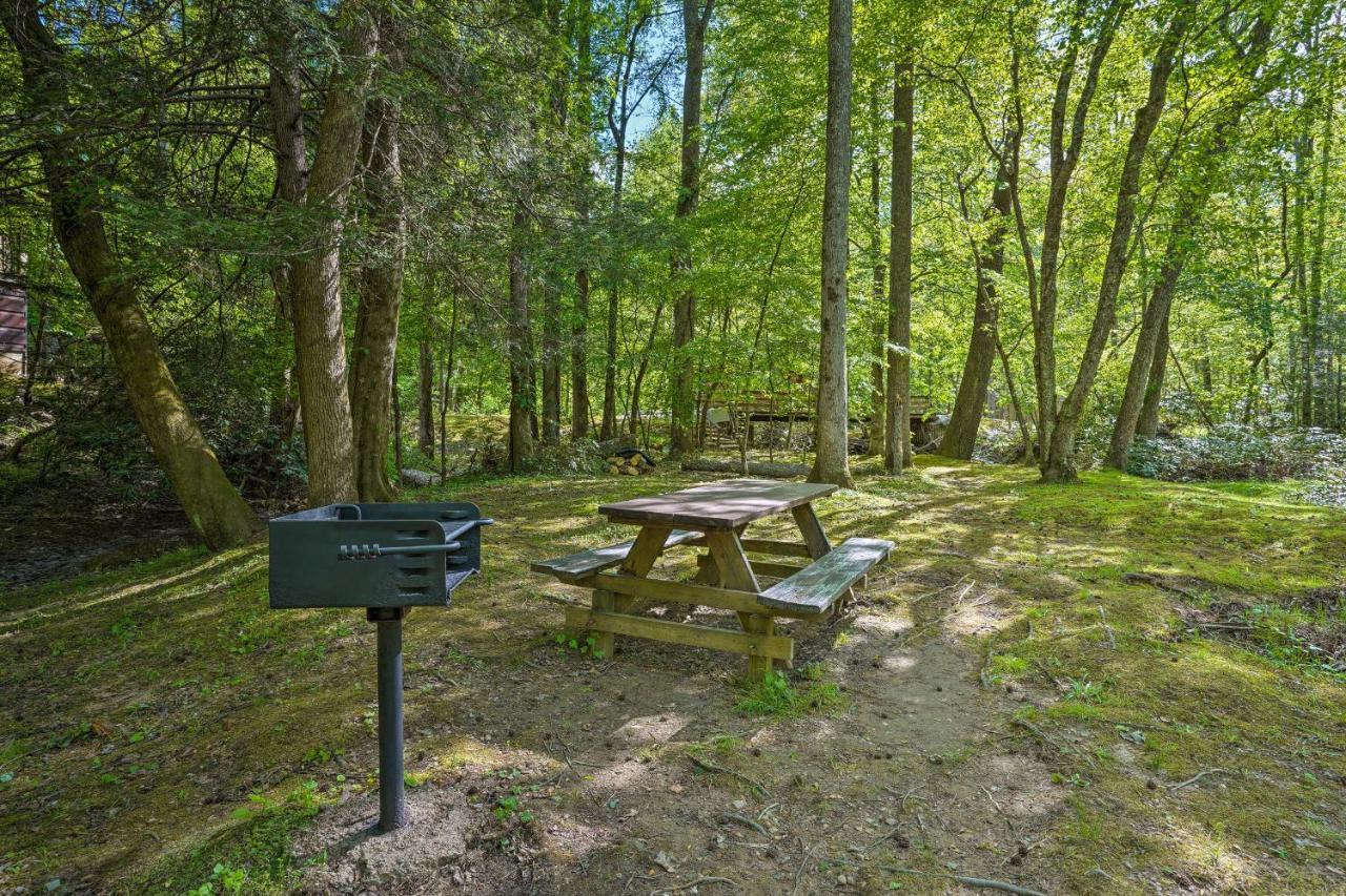 Cozy Tellico Plains Cabin With Large Mountain Creek! Exteriér fotografie
