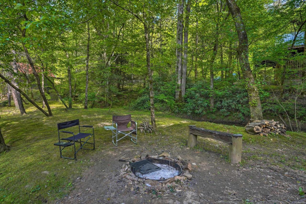 Cozy Tellico Plains Cabin With Large Mountain Creek! Exteriér fotografie