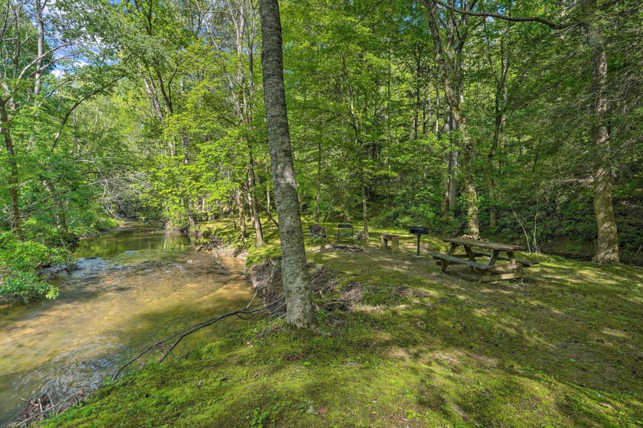 Cozy Tellico Plains Cabin With Large Mountain Creek! Exteriér fotografie