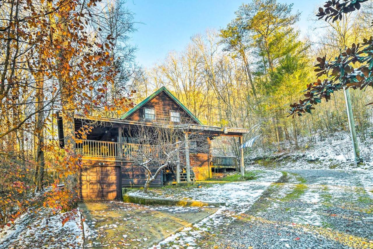 Cozy Tellico Plains Cabin With Large Mountain Creek! Exteriér fotografie