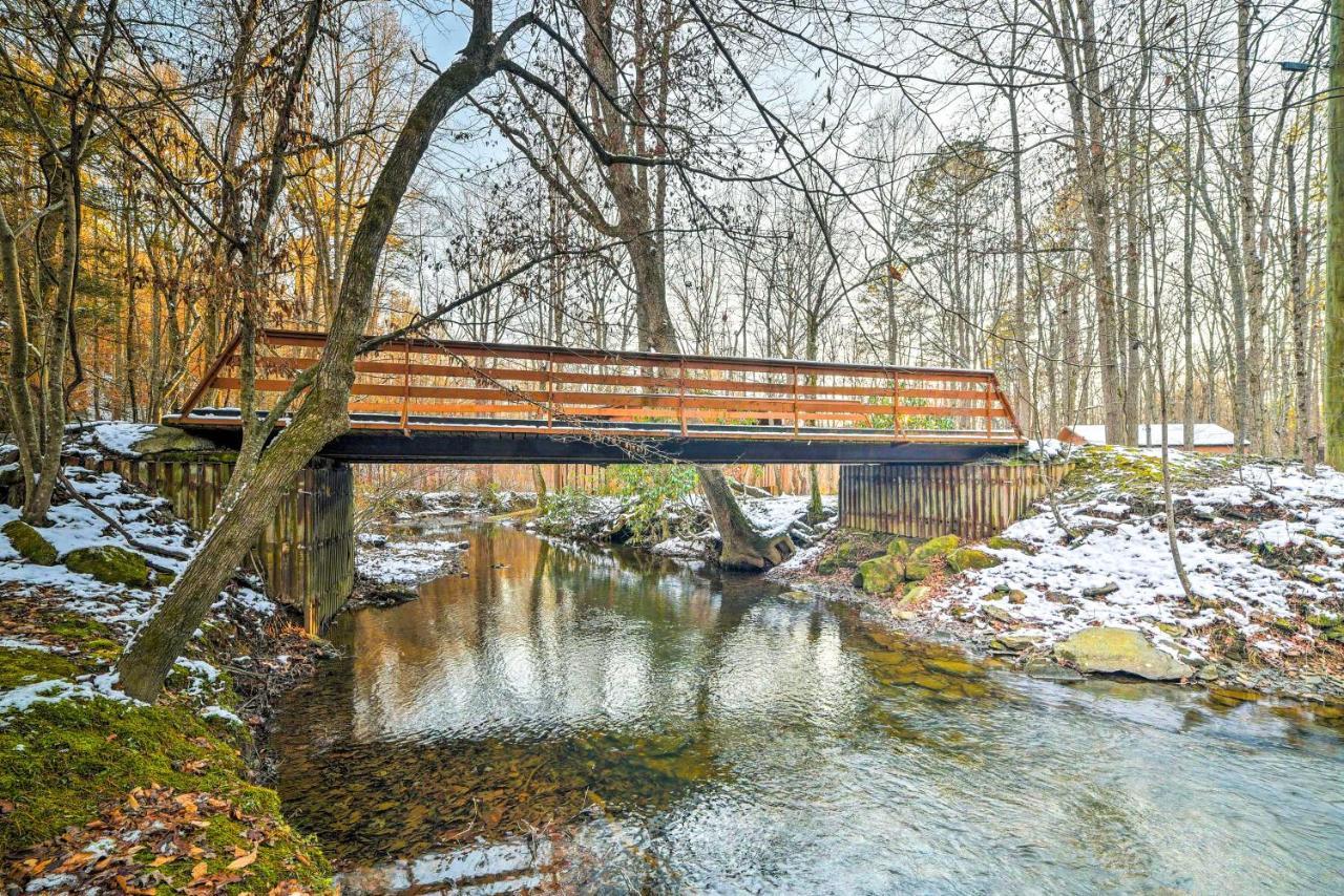 Cozy Tellico Plains Cabin With Large Mountain Creek! Exteriér fotografie